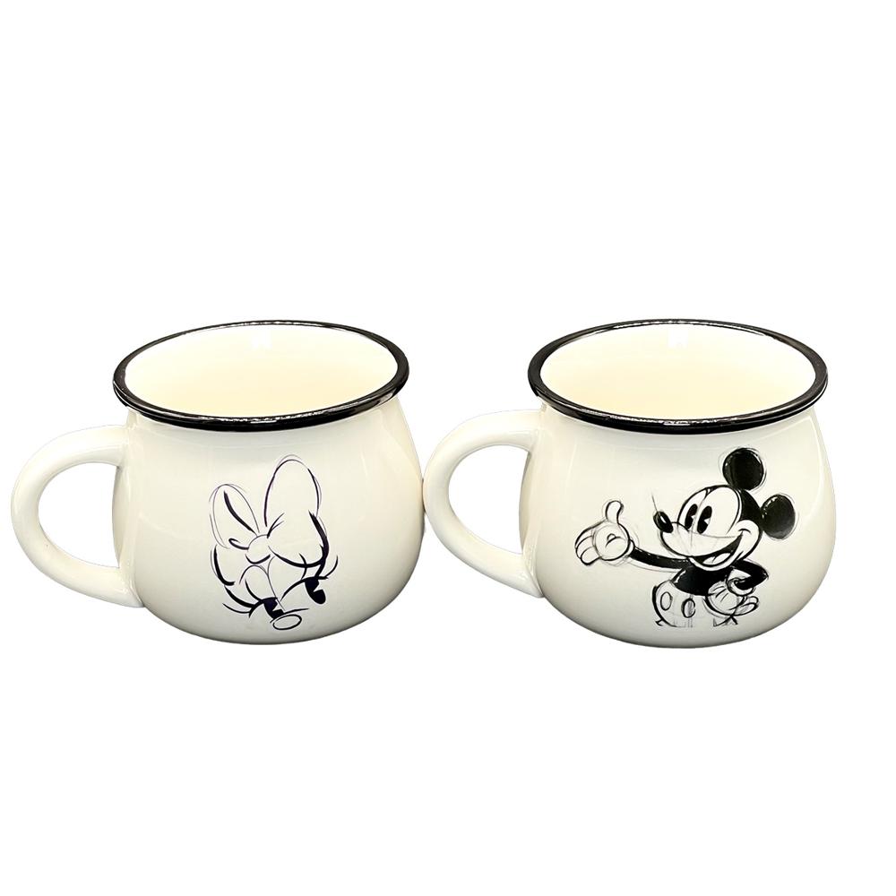 Tazas Mickey y Minnie Coleccio´n Disney 2pzas 250 ml