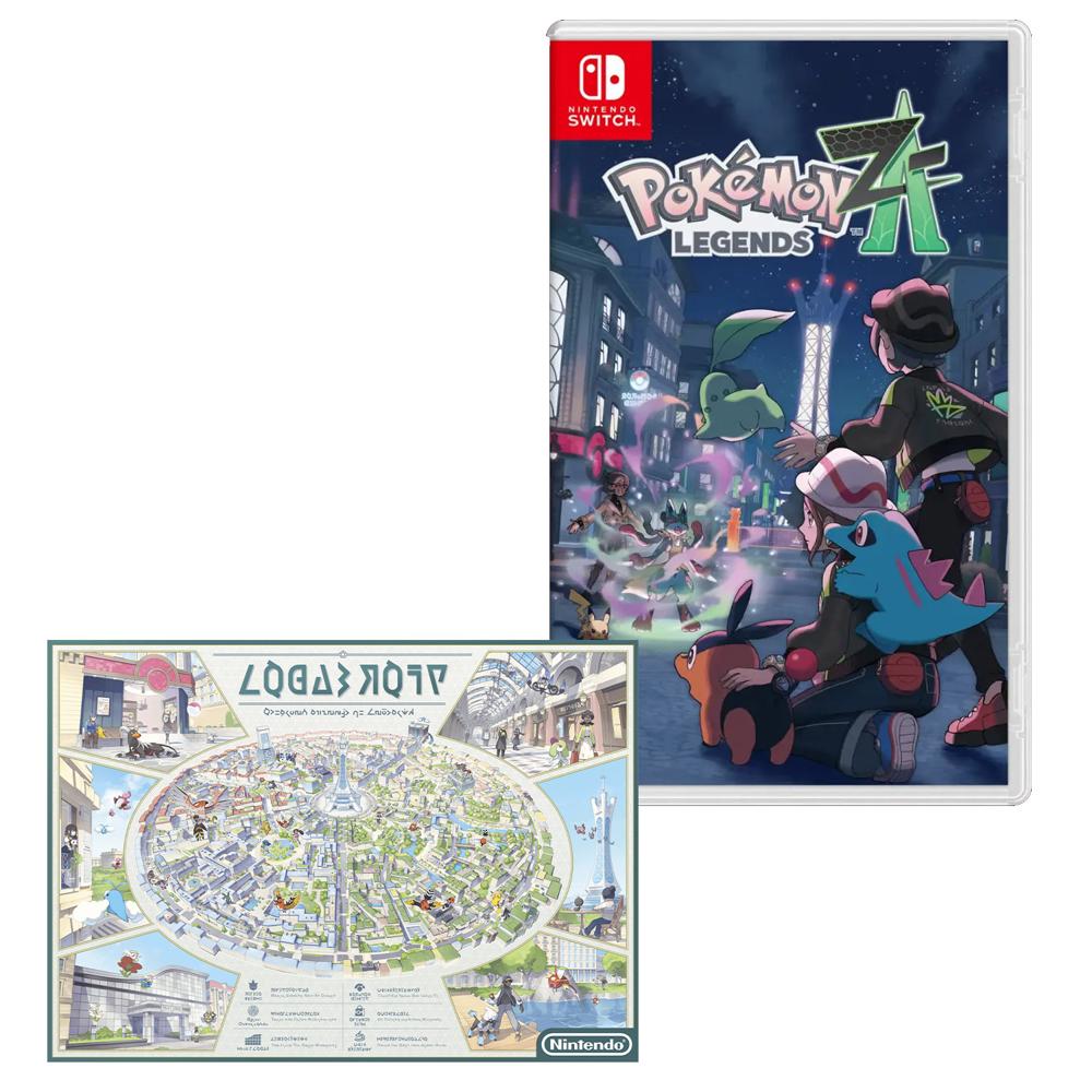 PREVENTA Pokemon Legends Z-A Nintendo Switch + Poster 02