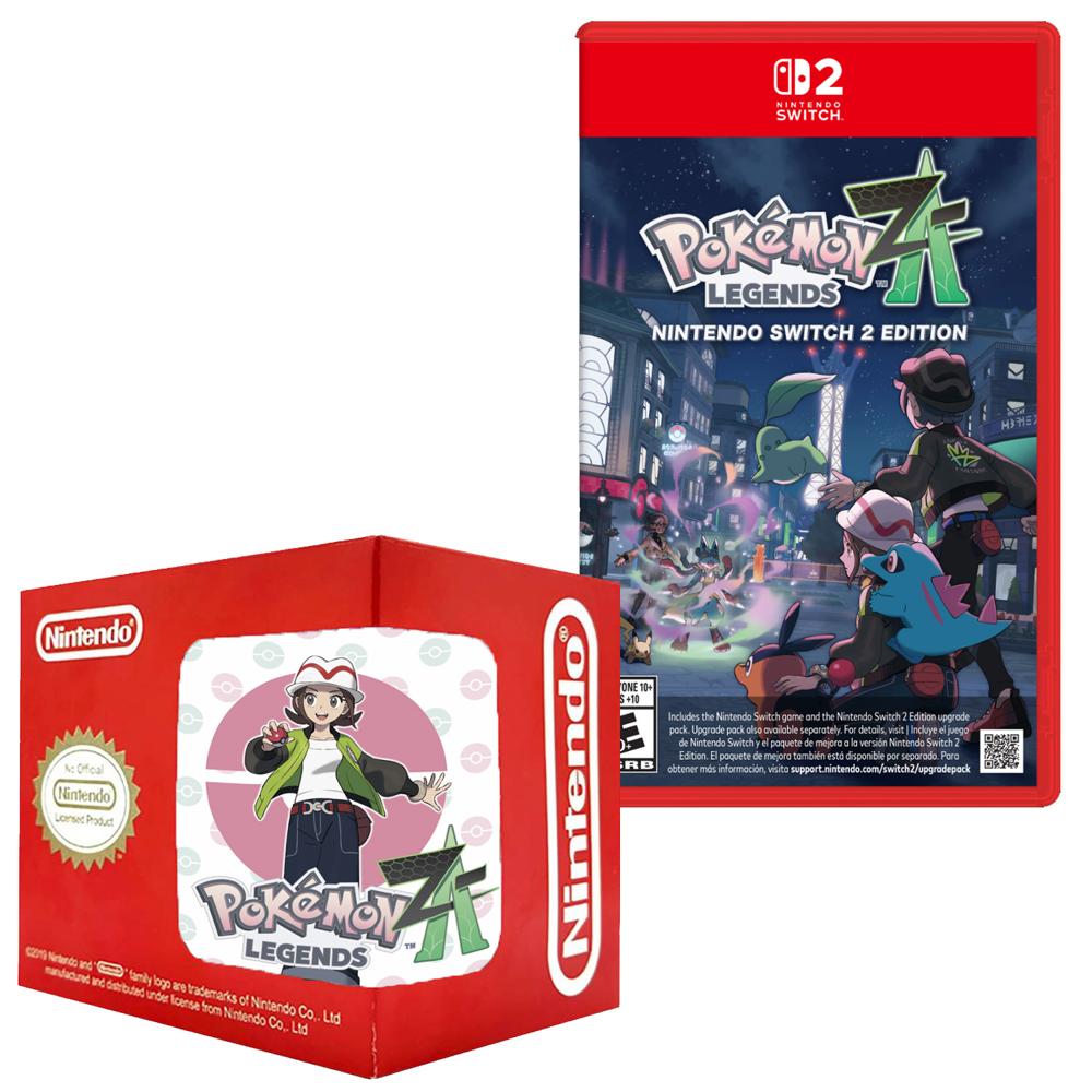 PREVENTA Pokemon Legends Z-A Nintendo Switch 2 + Taza 06