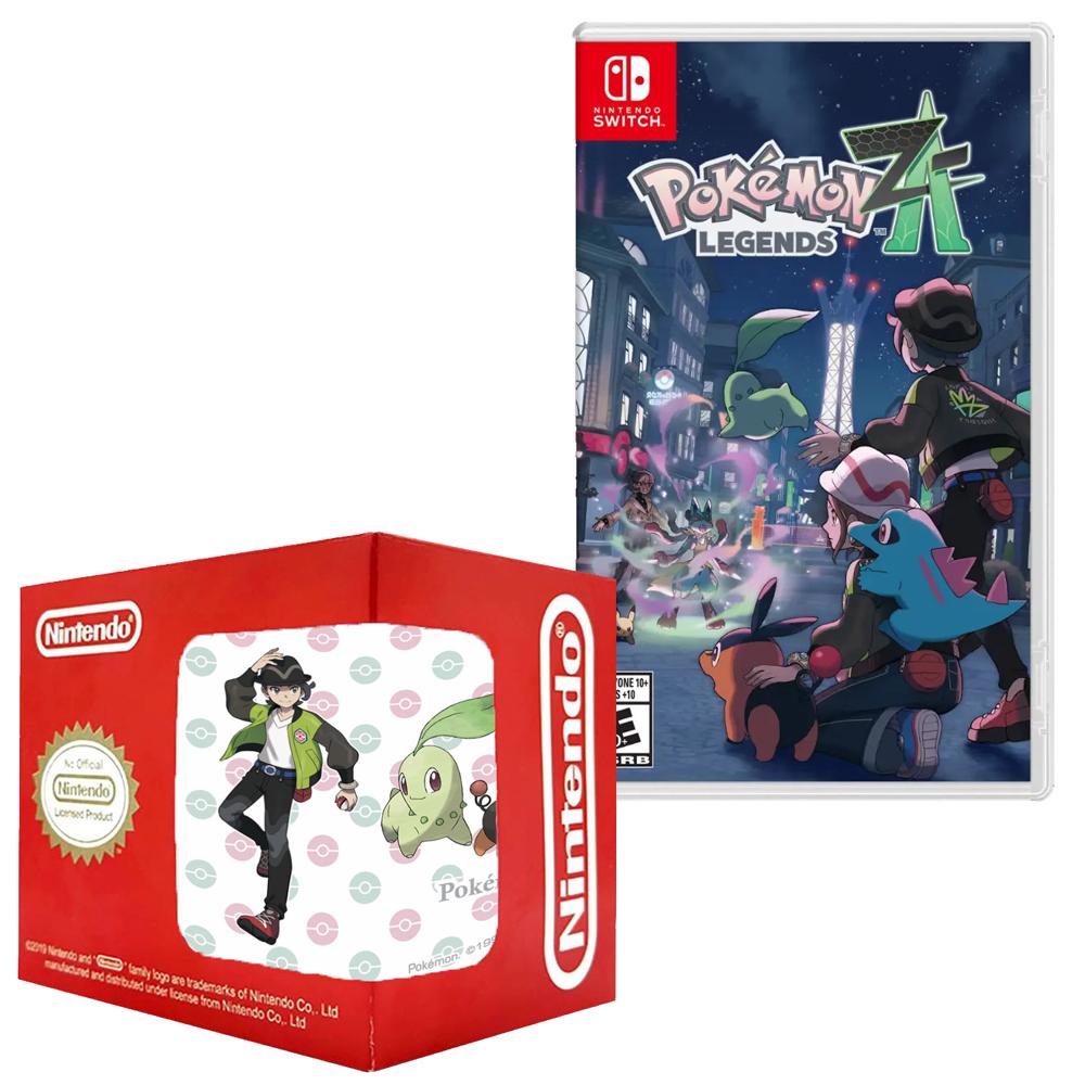 PREVENTA Pokemon Legends Z-A Nintendo Switch + Taza 05