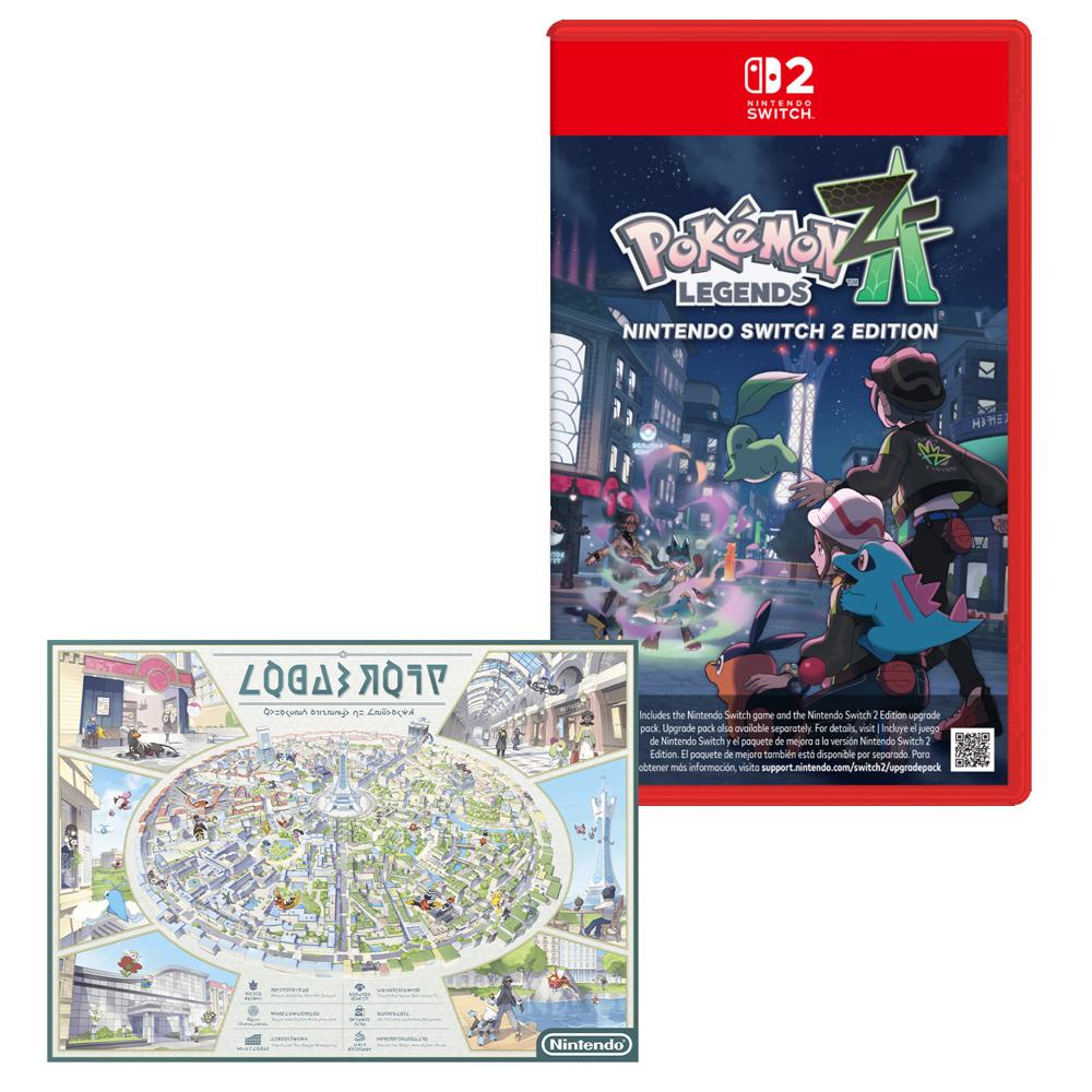 PREVENTA Pokemon Legends Z-A Nintendo Switch 2 + Poster 02