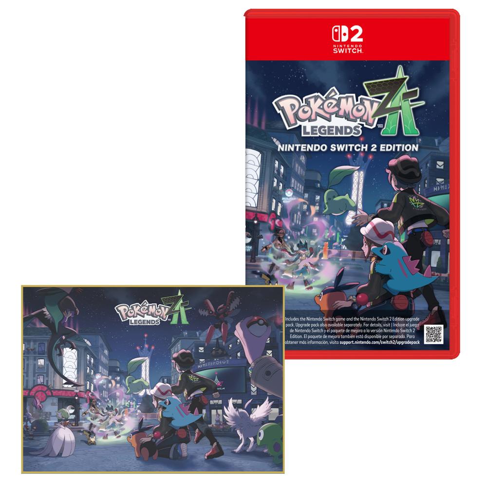 PREVENTA Pokemon Legends Z-A Nintendo Switch 2 + Poster 01