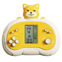 Consola De Videojuegos Retro Portátil Para Niños Estilo Kawaii Amarillo