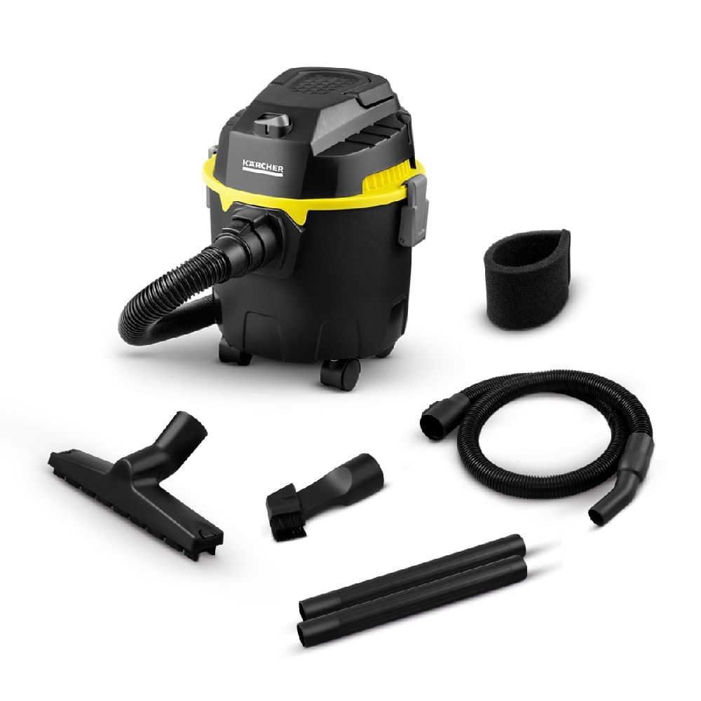 Aspiradora de polvo y agua WDL1 Black 1000W 10L Karcher