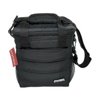 Lonchera Pyrex Térmica Tottem Negro Con Taper Refractario 650 ml