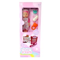 Muñeca Babydoll Nube Cuna BABY DREAMS 70803