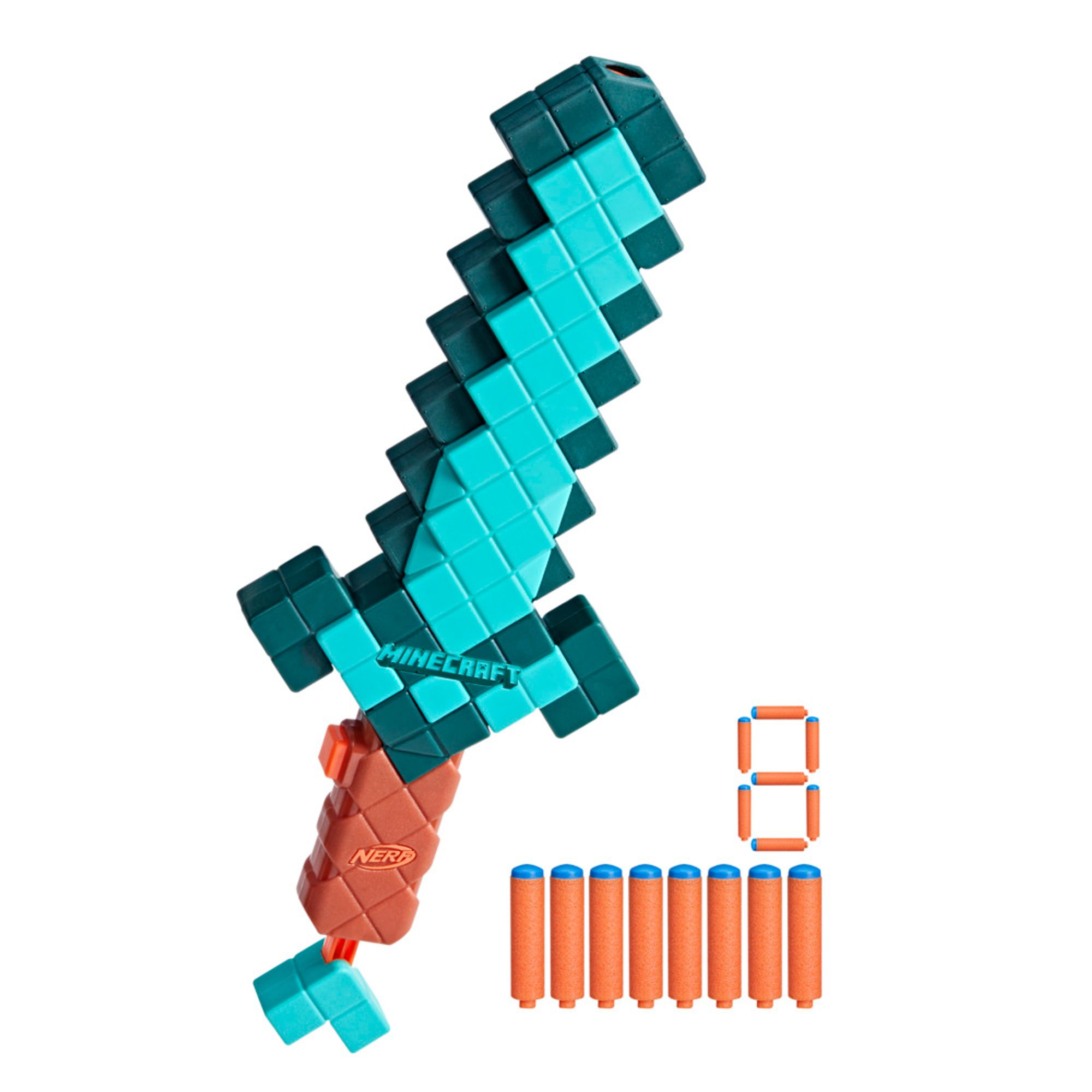 Lanzador Minecraft Diamond Sword NERF G1437