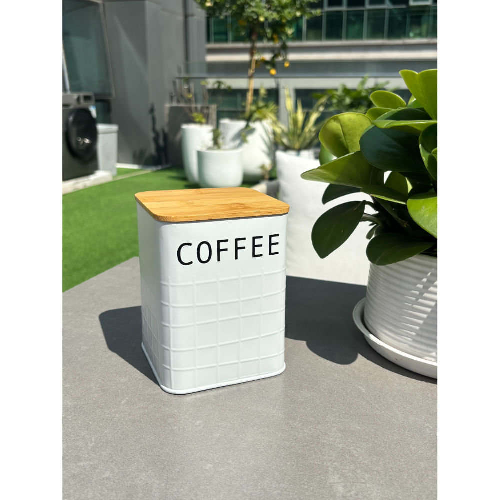 Contenedor Café  Metal 13 Cm