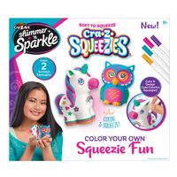 Masas Para Pintar Crazart Shimmer N' Sparkle Squeezie Small