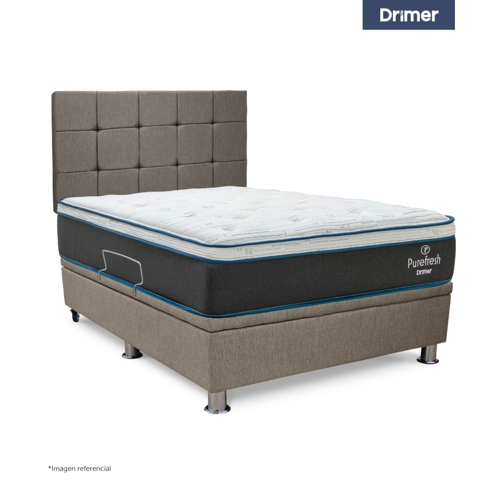 Boxet Pure Fresh Queen Cuadros Beige