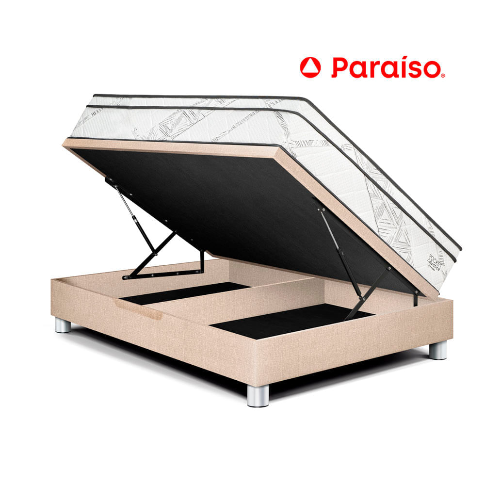 Cama Boxet Pocket Advance 1.5 Plazas