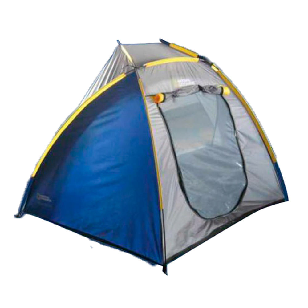 Carpa para 2 personas Beach Shelter - National Geographic-CNG208A-Gris con azul