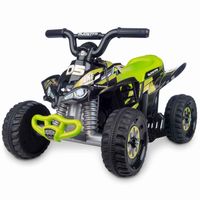 Cuatrimoto A Batería Loko Toys Para Niños Verde