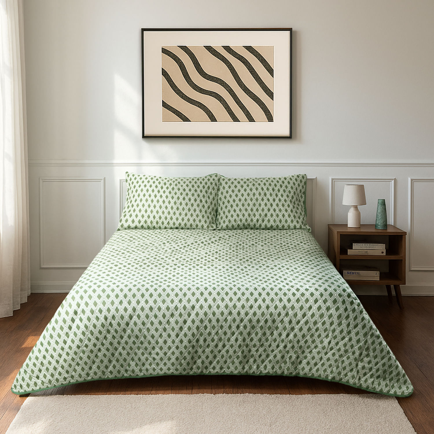 Cubrecama PV26 Ultrasonic Rombos