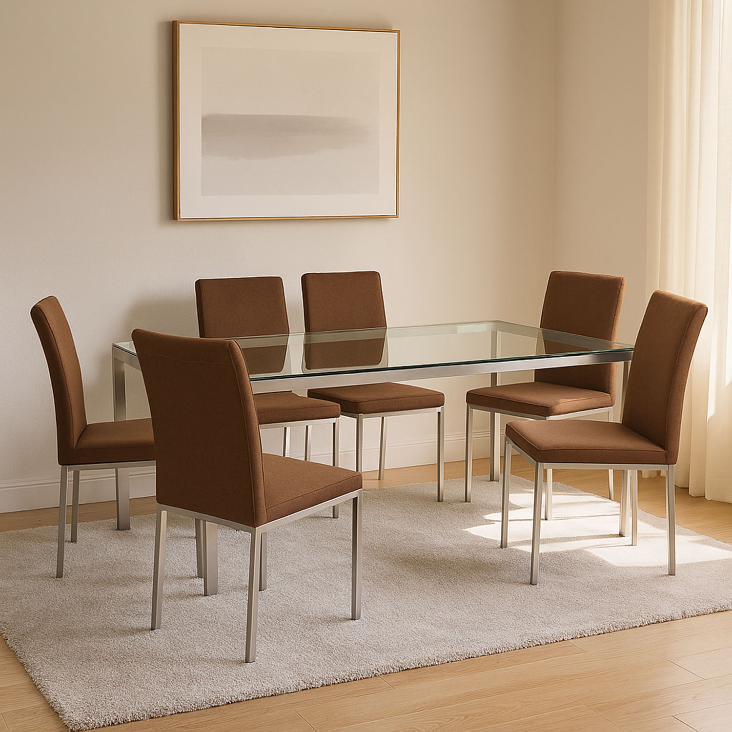 Juego De Comedor Marina 6 Sillas