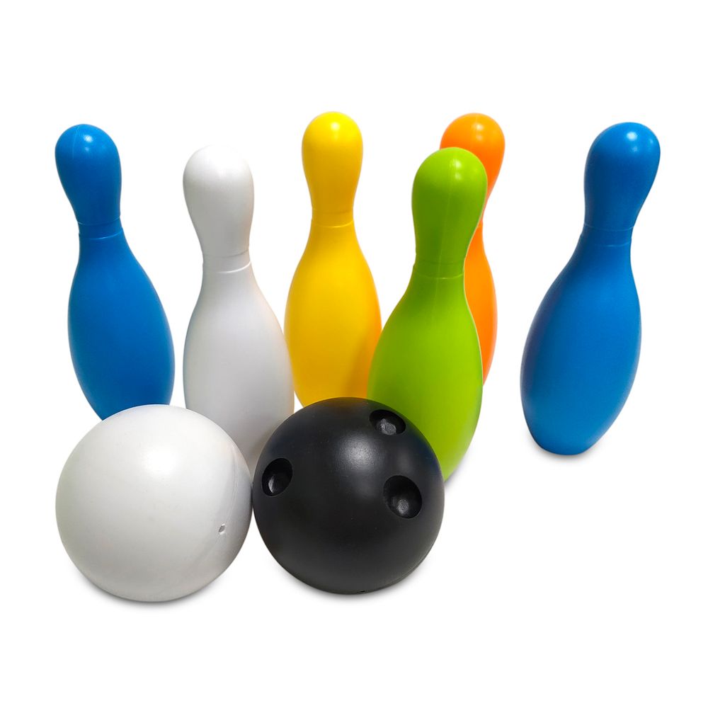Juego De Bolos De 19 Cm, 8 Piezas Playspot