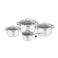 Set de ollas LUISSANT Acero Inoxidable LU-8278E 8 Piezas