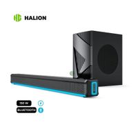 Barra de Sonido Halion HA-S45C 150W Bluetooth con Luz Led