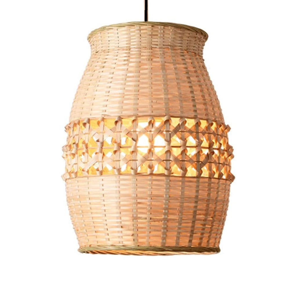 Lampara Colgante Bambú Natural