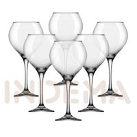 Copa Nadir Prestige 600ml Vidrio Resistente Gran Capacidad X6