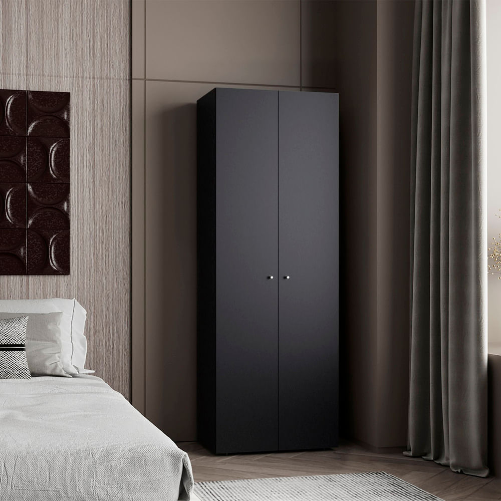 Ropero 2 Puertas Tuhome Wengue