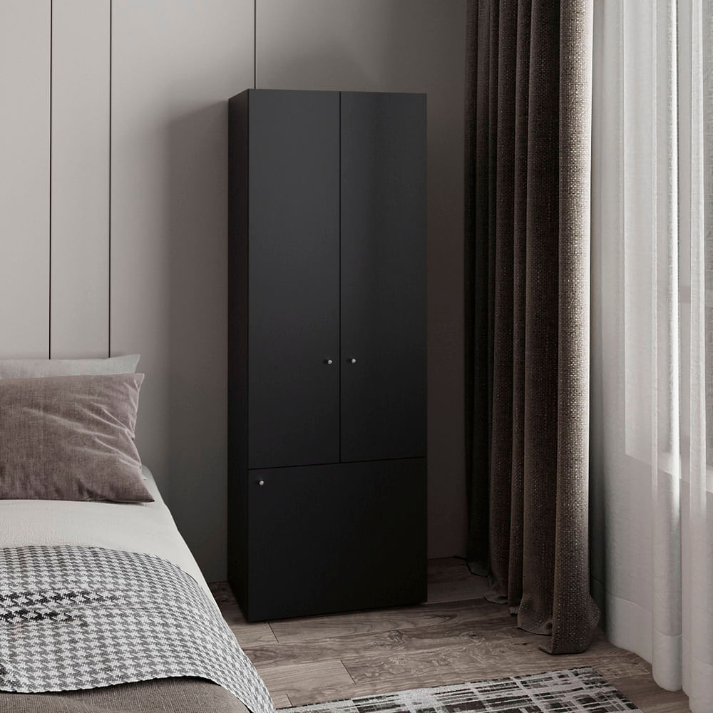 Ropero 3 Puertas Tuhome Wengue