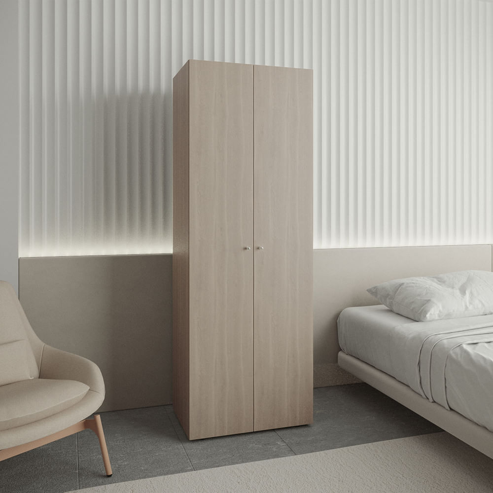 Ropero 2 Puertas 1 Barra Tuhome - Bardolino