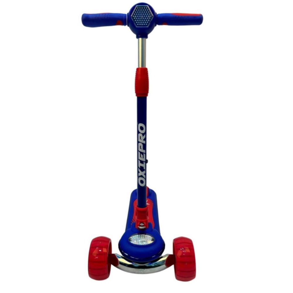 Scooter Calamar Oxie Pro Bluetooth Azul Rojo