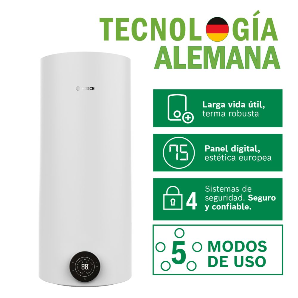 Terma Eléctrica Bosch SmarTank 110L + Kit de Instalación