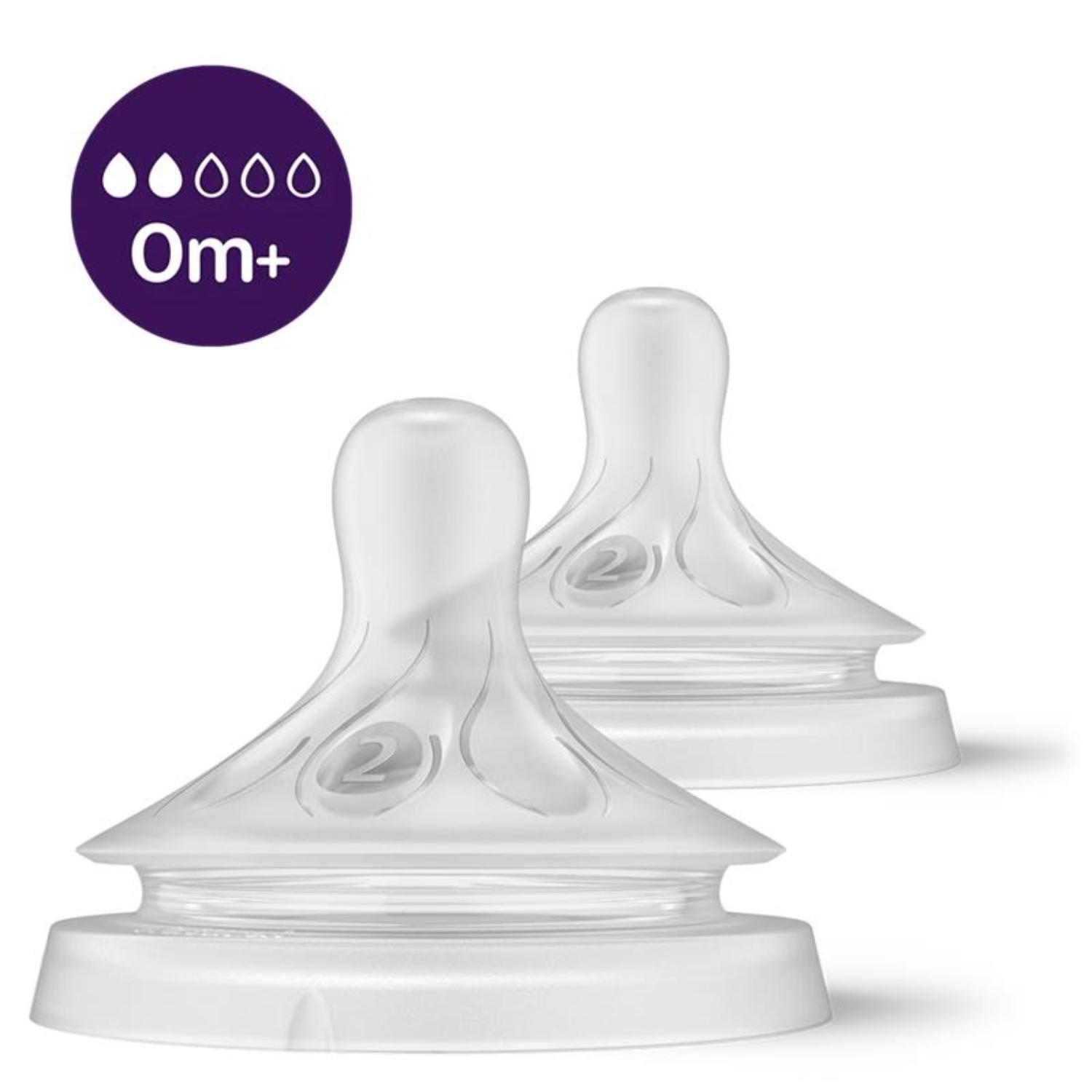 Pack X 2 Tetinas Philips Avent Natural Response Flow 2 0M+