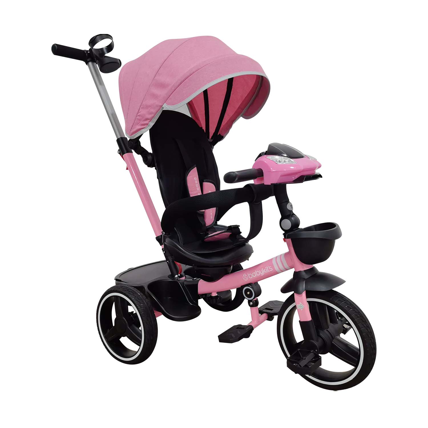Triciclo Baby Kits Reily Rosa