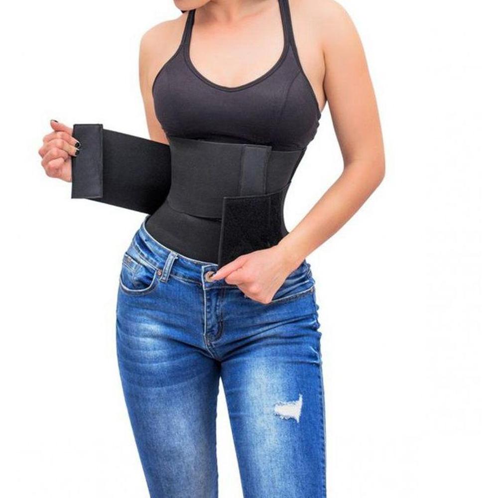 Faja 3 Velcros-3 Bandas Control Cintura Reductora De Medidas - XL