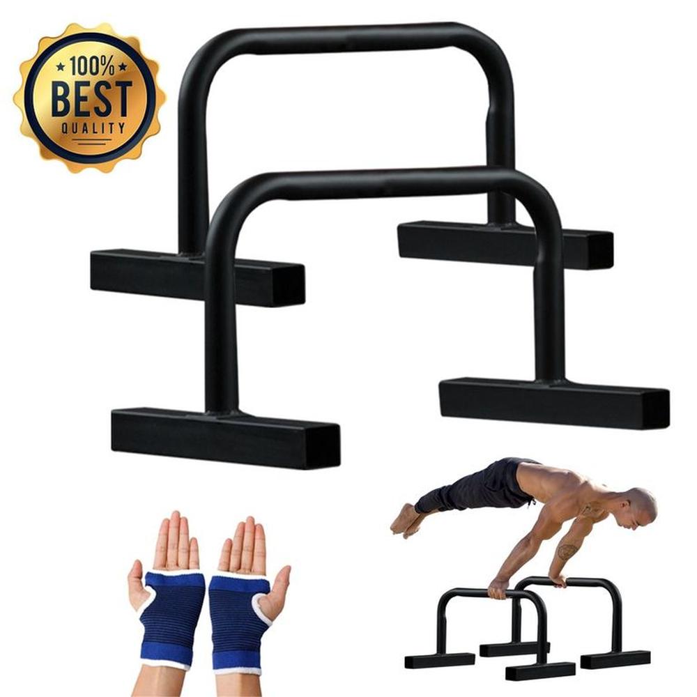 Barra Paralela Mediana Crossfit  Guantes