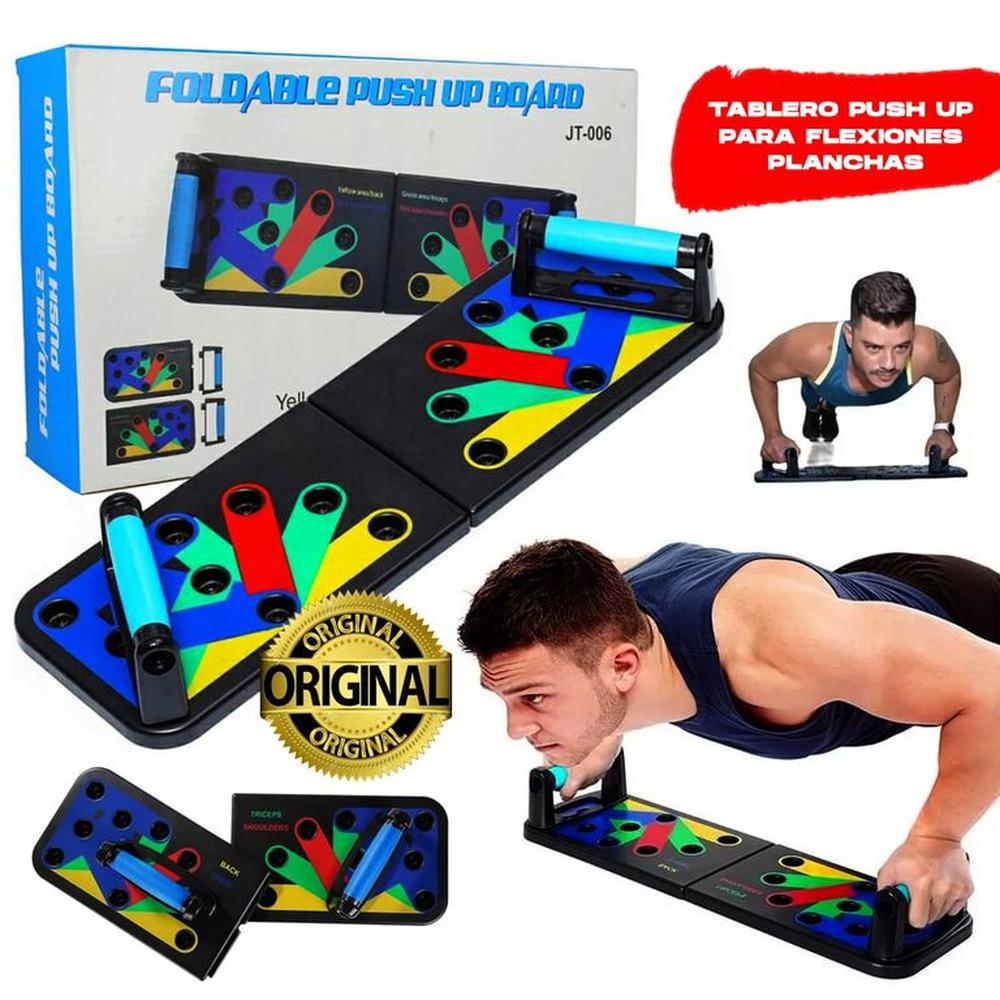 Tablero Push Up Planchas Flexiones