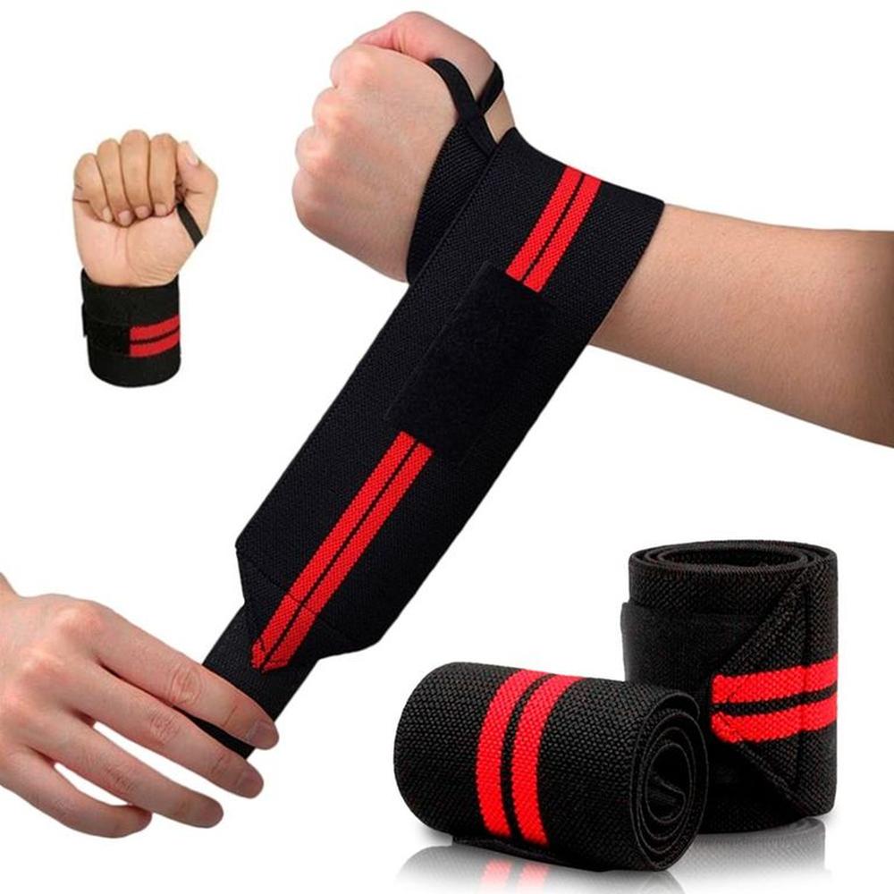 Muñequeras Vendas Elásticas Deportivas Para Musculación