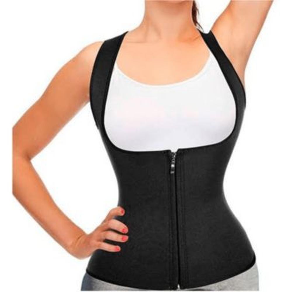 Chaleco Térmico Para Sudar Con Cierre- Talla M