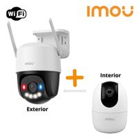Camara de seguridad IMOU Exterior y Camara IMOU Interior