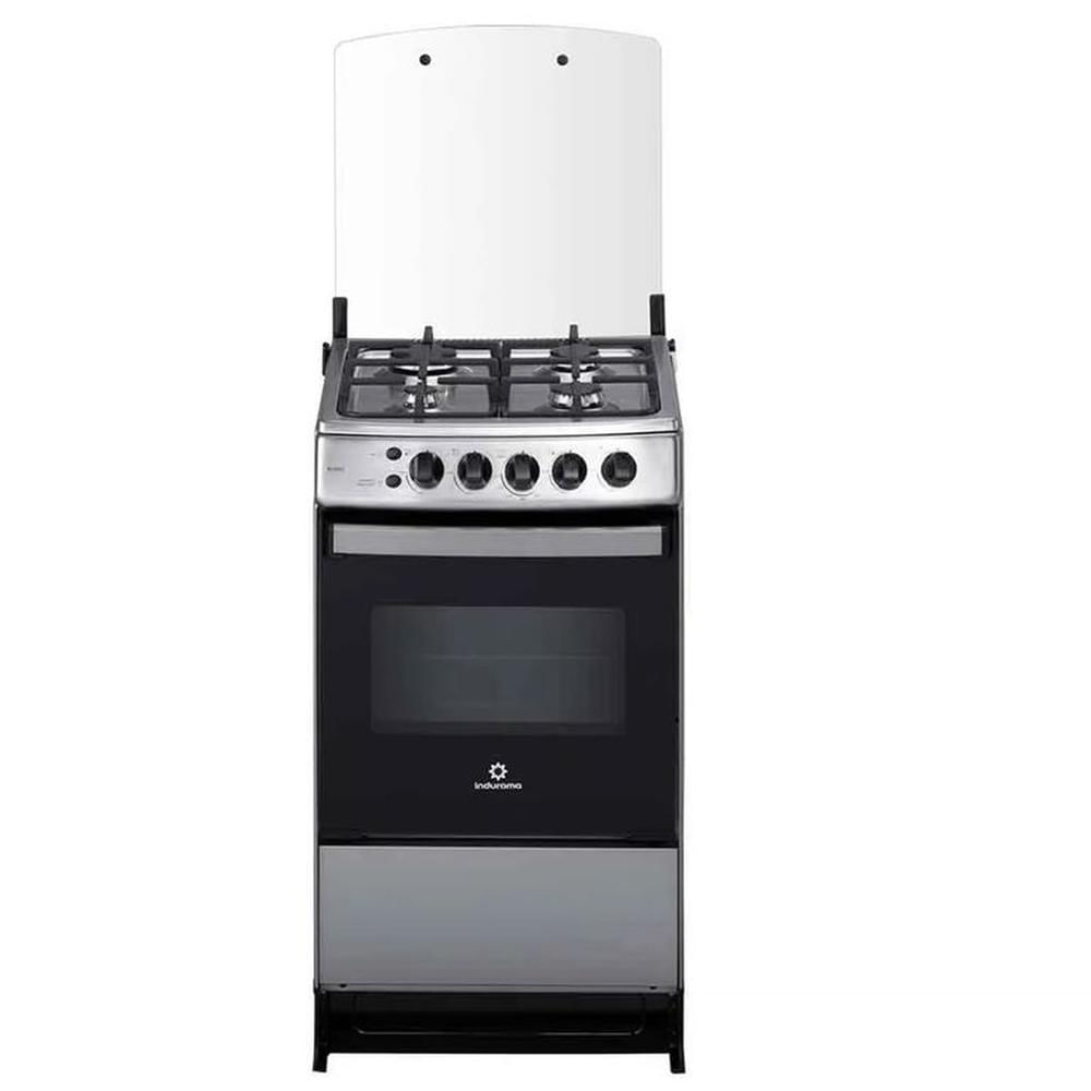 Cocina a Gas Indurama 4 Hornillas Bilbao Spazio Plus 20 - Croma