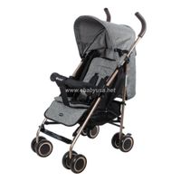 Coche Bastón  Reclinable Ebaby  Travis 214-4 Gris