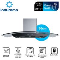 CAMPANA EXTRACTORA TIPO CHIMENEA - CEI-90NEVC