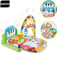 Gimnasio Con Piano Para Patear Y Jugar Verde