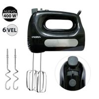 Batidora de Mano 400 Watts 6 Velocidades HM9105E-GSB Negro