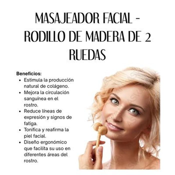 Rodillo Beneficios De Usar Masajeador Facial MASAJEADOR FACIAL