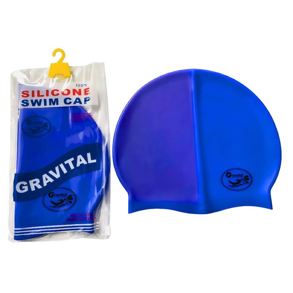 Gorro De Silicona De Natación Para Niños Azul - GRAVITAL