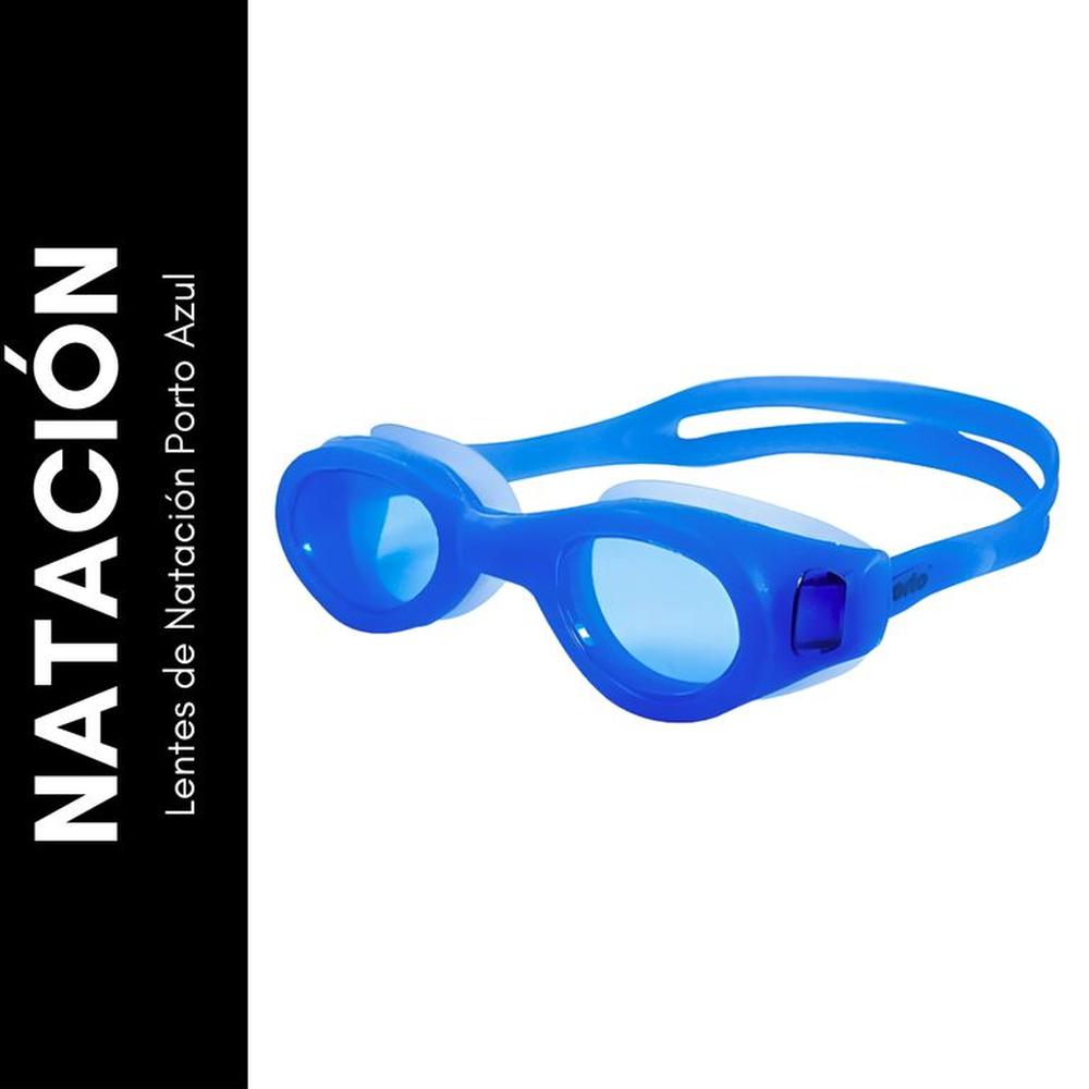 Lentes De Natación Para Adulto Thunder Porto Azul