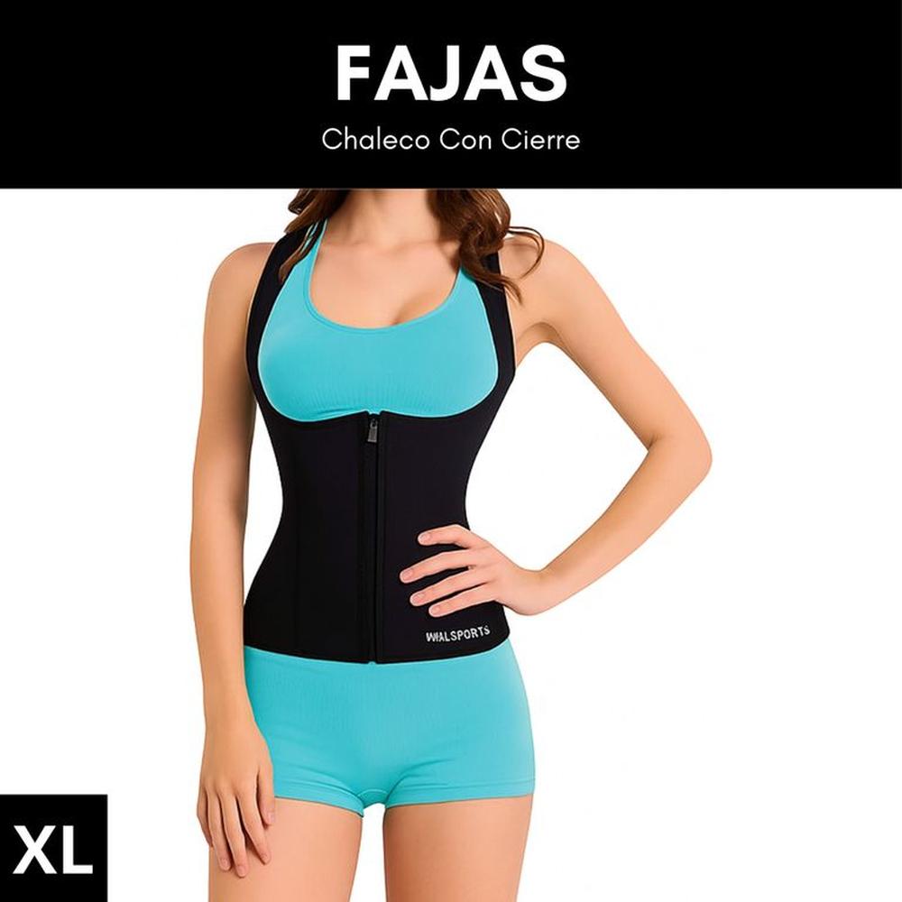 Chaleco Con Cierre Talla XL