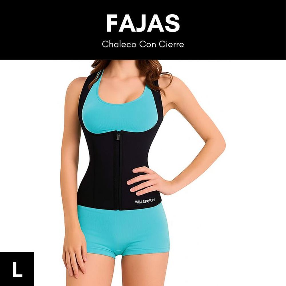 Chaleco Con Cierre Talla L