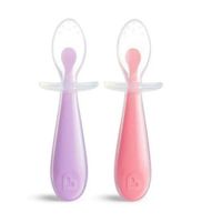 27147 2 CUCHARAS DE SILICONA DE TRANSICIÓN ROSADOMORADO