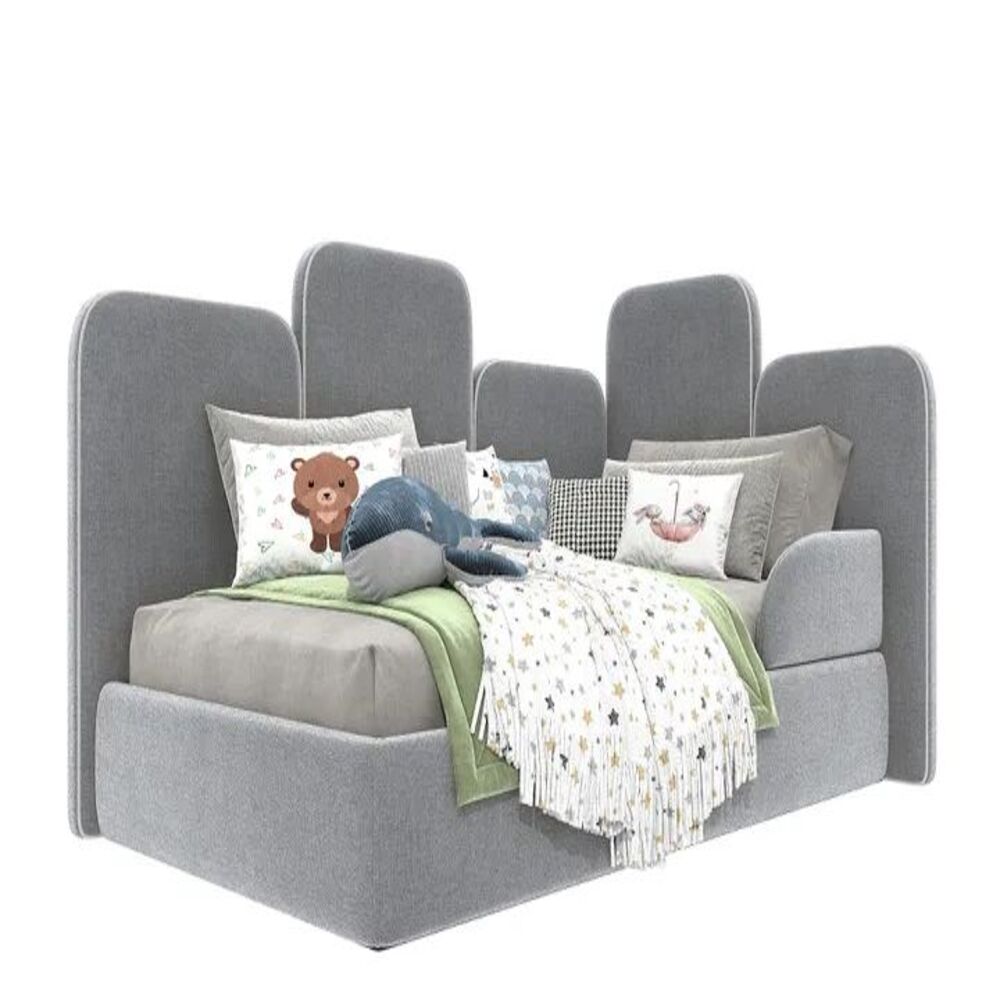 Cama a bloques tamaño plaza y media