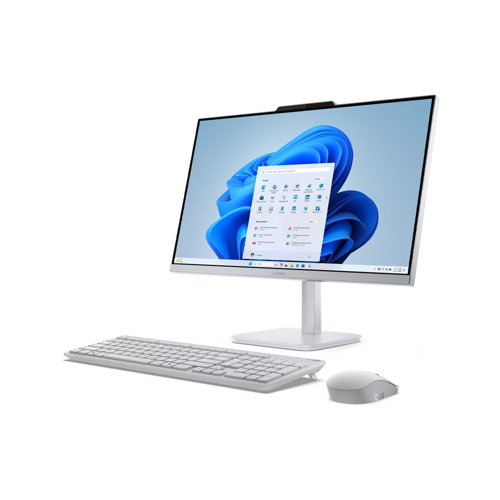 Lenovo A100 All-in-One 23.8"" FHD IPS, Core i3-N305 hasta 3.8GHz, 8GB DDR4 - Ideal para oficina y ho